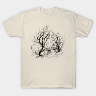 Turtle pen art T-Shirt